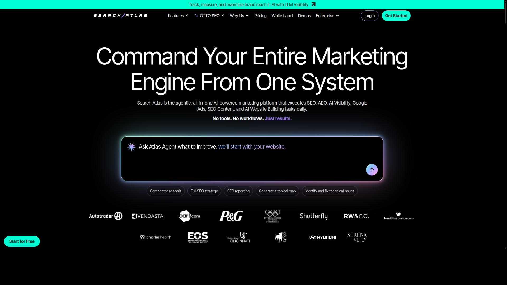 SearchAtlas website